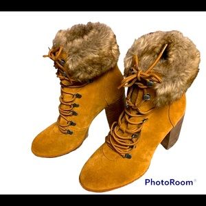 DOLCE VITA BRAND NEW Women’s Alesha Light Brown Suede High Heel Boots.